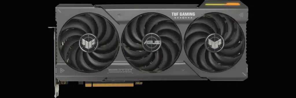 ASUS TUF Gaming Radeon RX 7900 GRE OC Edition Video Card Front View