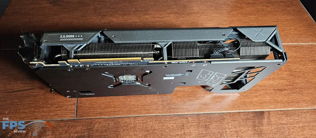 ASUS TUF Gaming Radeon RX 7900 GRE OC Edition: heatsink