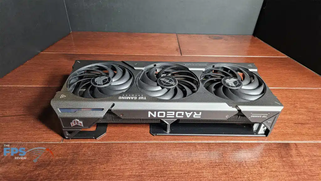 ASUS TUF Gaming Radeon RX 7900 GRE OC Edition: card top upside