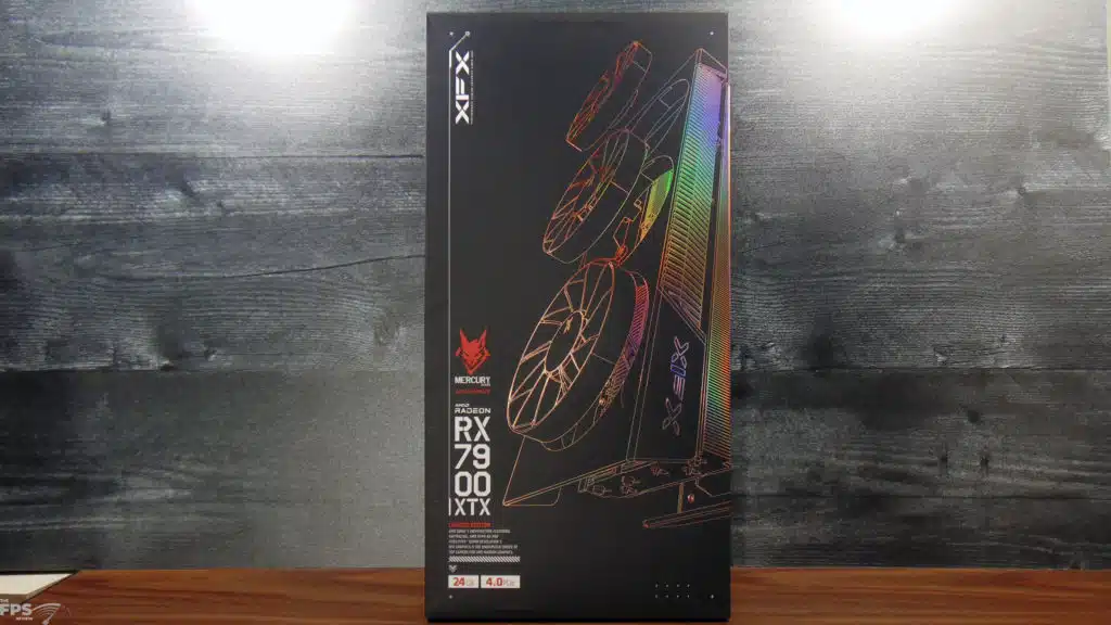 XFX Mercury AMD Radeon RX 7900 XTX Magnetic Air Box Front