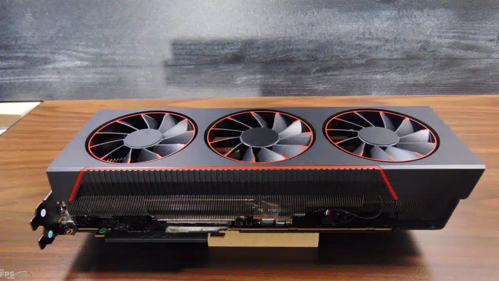 XFX Mercury AMD Radeon RX 7900 XTX Magnetic Air Top View
