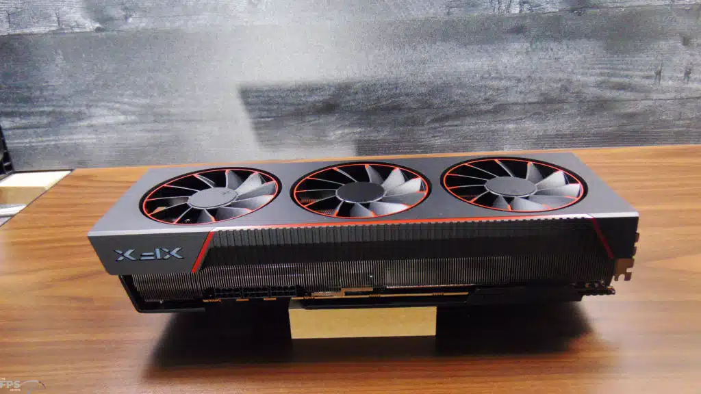 XFX Mercury AMD Radeon RX 7900 XTX Magnetic Air Top View
