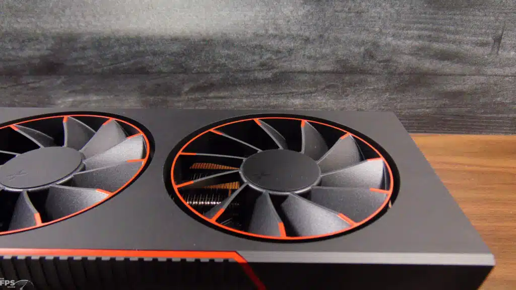 XFX Mercury AMD Radeon RX 7900 XTX Magnetic Air Closeup of Fans
