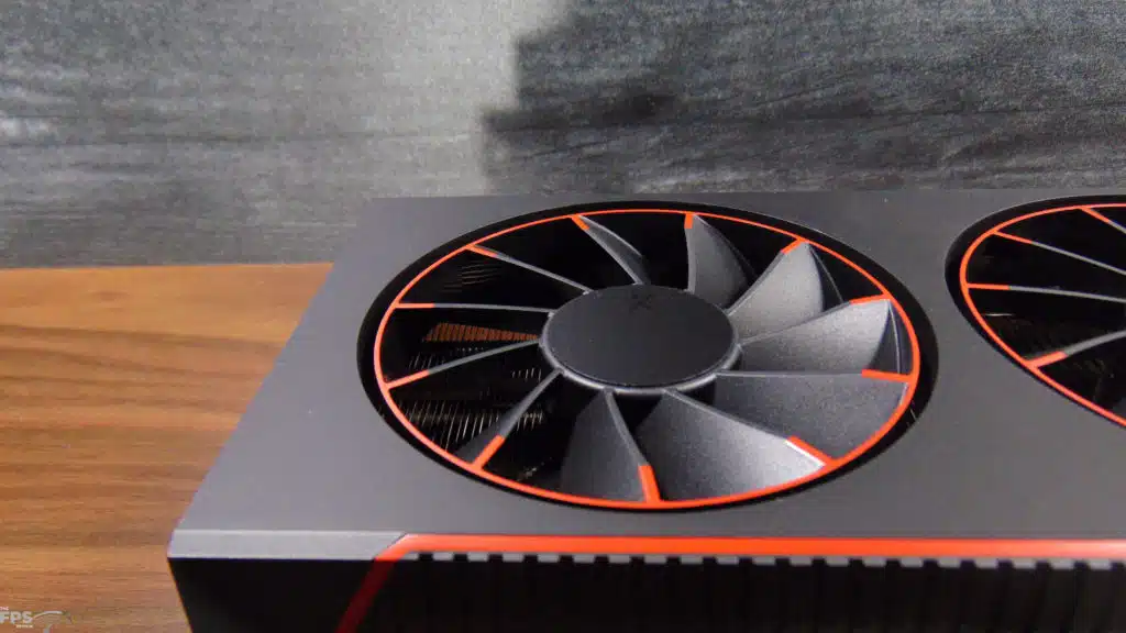 XFX Mercury AMD Radeon RX 7900 XTX Magnetic Air Closeup of Fans