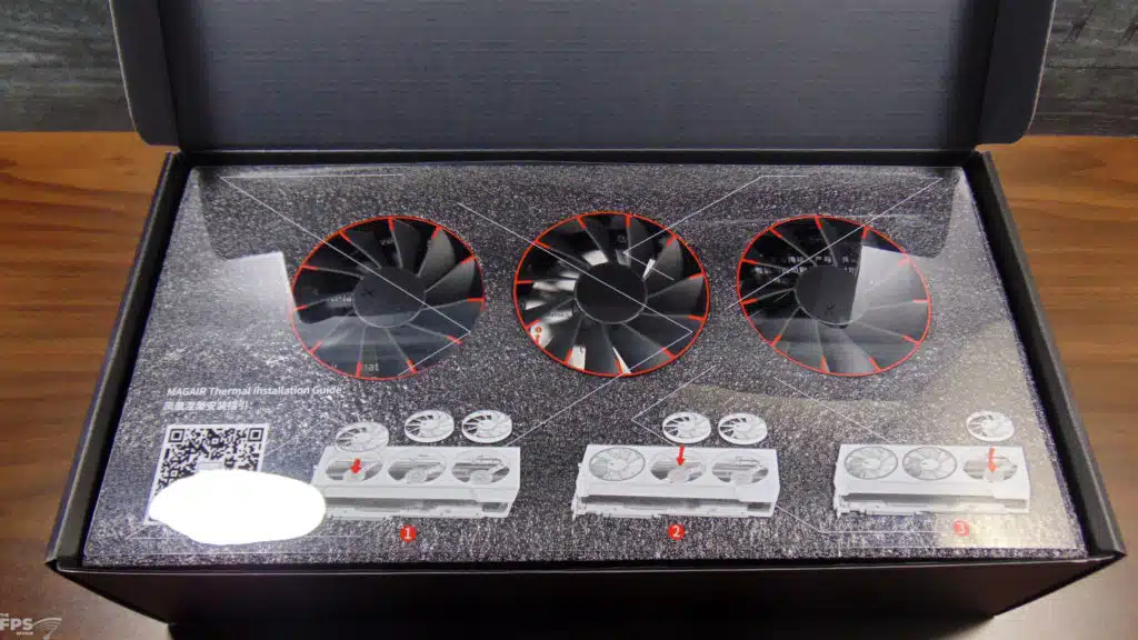 XFX Mercury AMD Radeon RX 7900 XTX Magnetic Air Box Contents