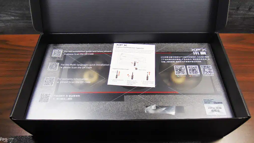 XFX Mercury AMD Radeon RX 7900 XTX Magnetic Air Box Contents