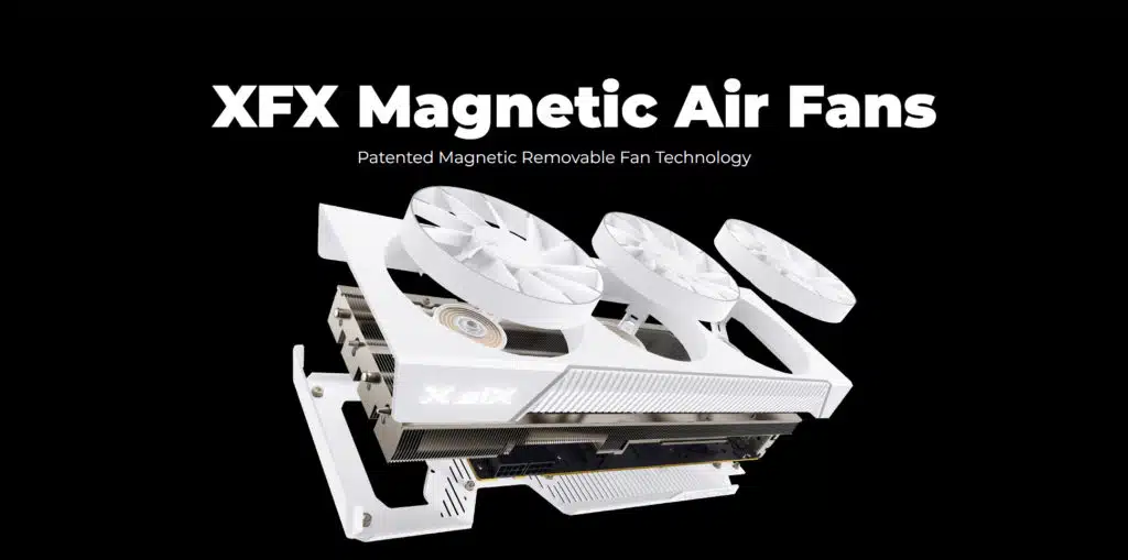 XFX Mercury AMD Radeon RX 7900 XTX Magnetic Air Press Deck