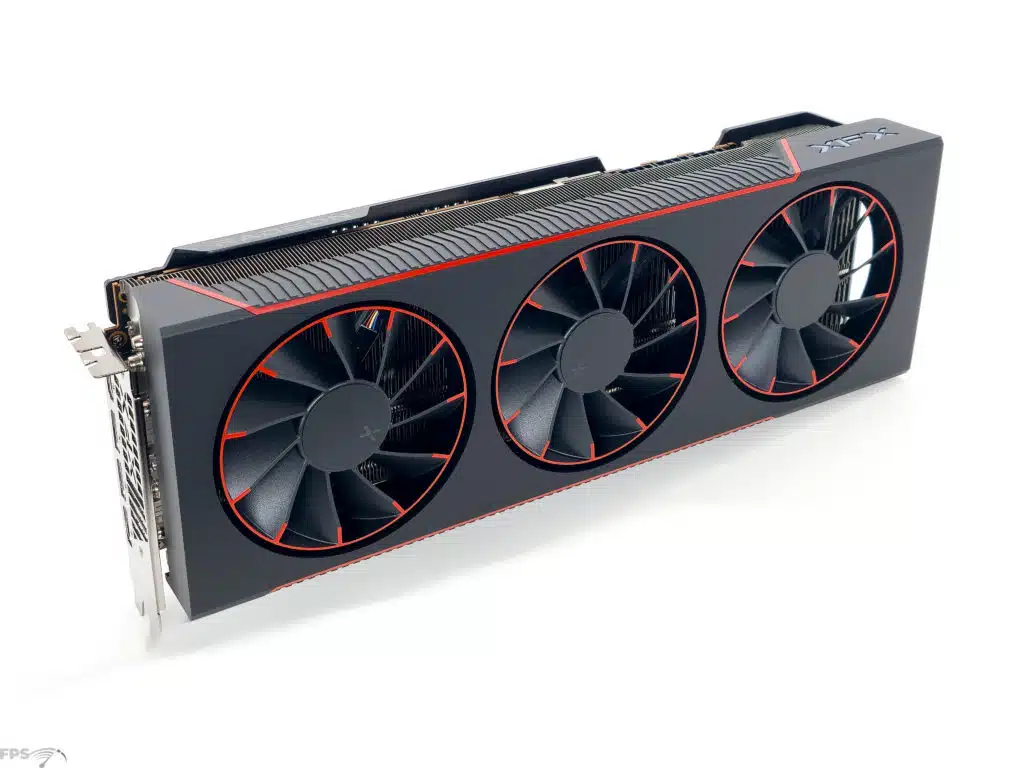 XFX Mercury AMD Radeon RX 7900 XTX Magnetic Air Side Angle