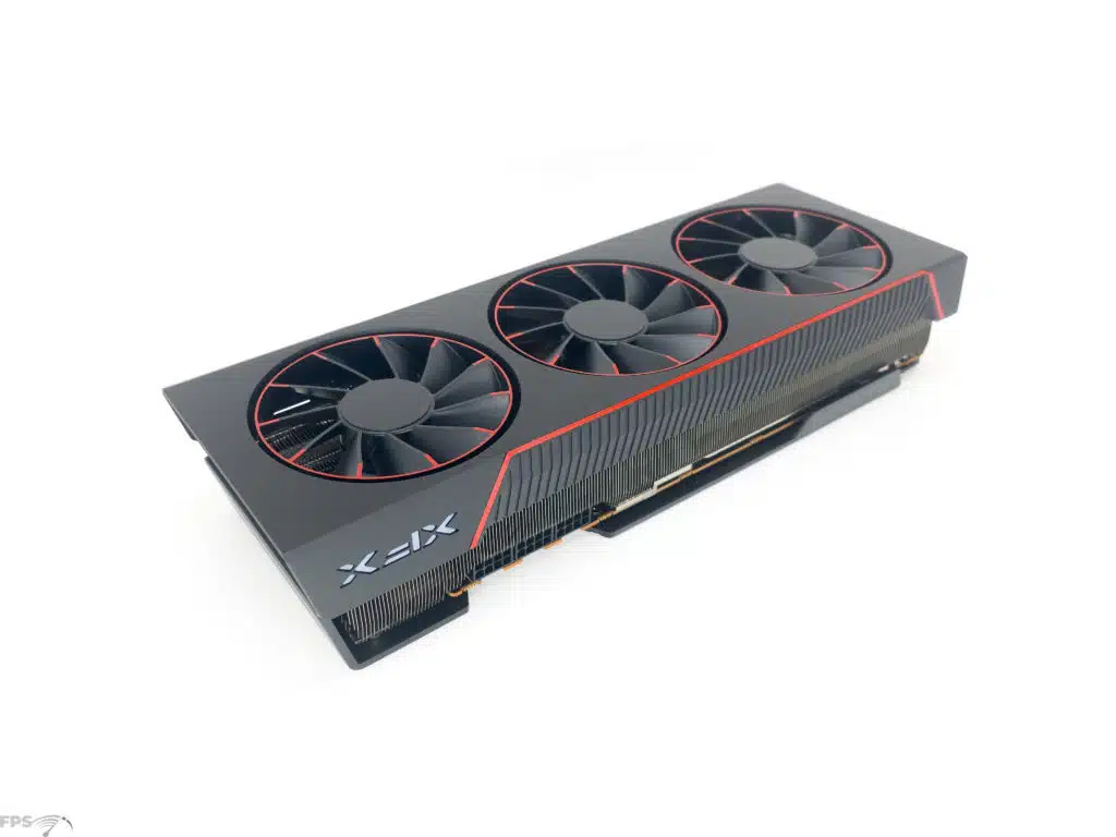 XFX Mercury AMD Radeon RX 7900 XTX Magnetic Air Top Angle