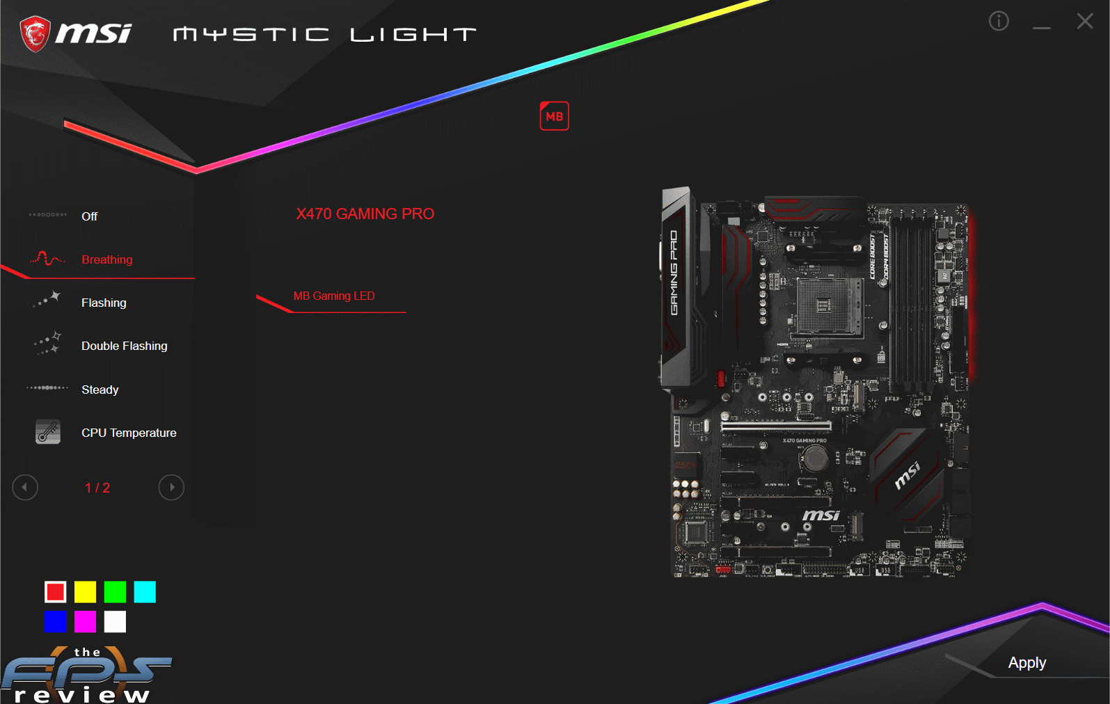 MSI X470 GAMING Pro Motherboard Review Page 3 of 12