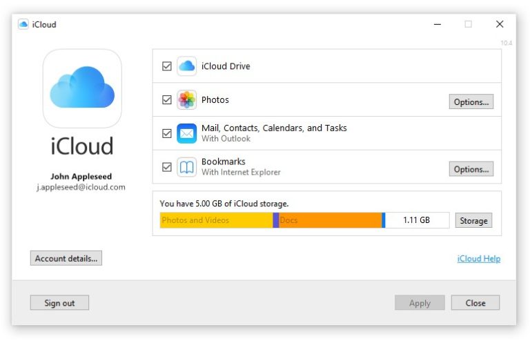 Apple iCloud Now Available in the Microsoft Store