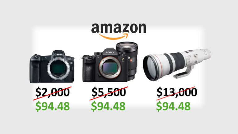 Amazon Accidentally Sold $13,000+ Camera Gear for $94.48 on Prime Day