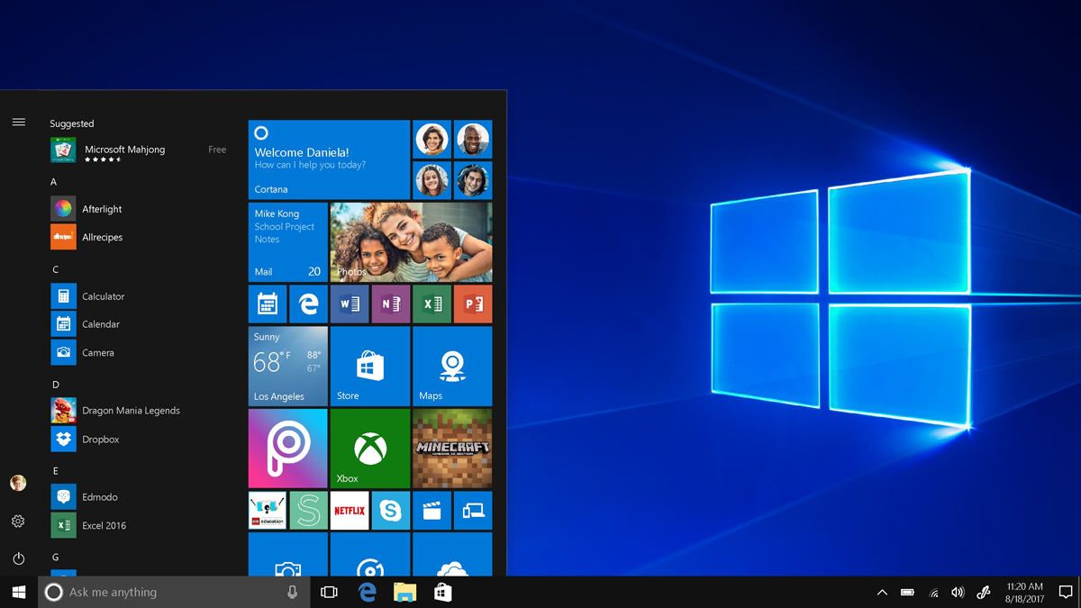 Microsoft Confirms Start Menu Error in W10 Cumulative Update; Fix