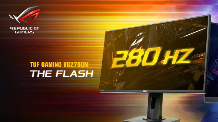 ASUS’s TUF Gaming VG279QM Is an IPS Panel with an Insane 280 Hz Refresh Rate
