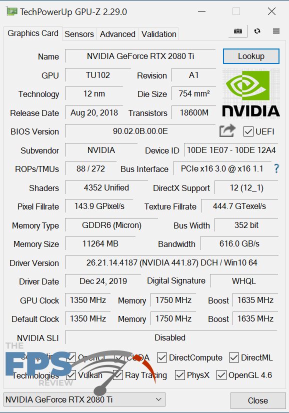 døråbning trompet mens NVIDIA GeForce RTX 2080 Ti FE Overclocking - Page 3 of 8 - The FPS Review