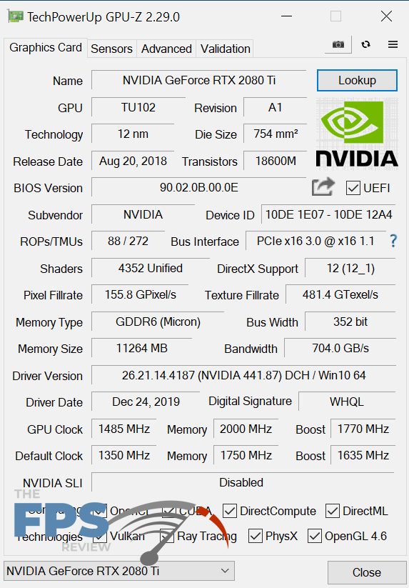 døråbning trompet mens NVIDIA GeForce RTX 2080 Ti FE Overclocking - Page 3 of 8 - The FPS Review