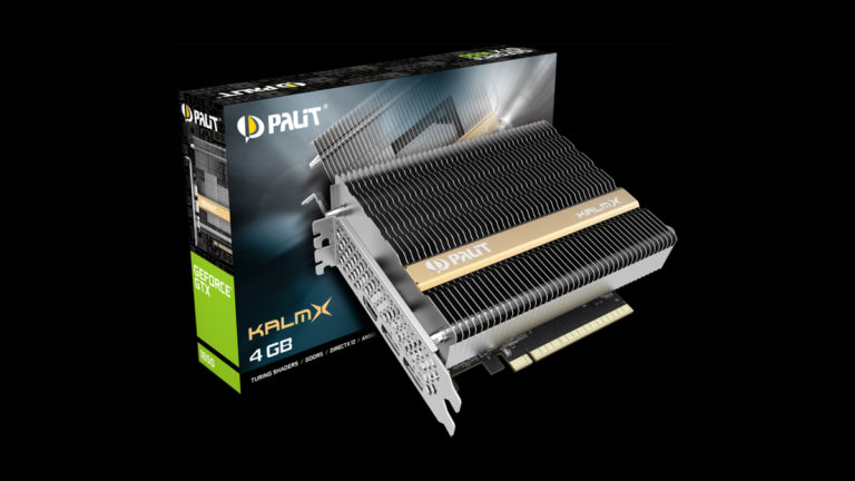 Palit Announces GeForce GTX 1650 KalmX, a Silent, Passively Cooled GPU for ITX Builds