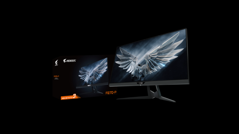 GIGABYTE Releases AORUS F127Q-P 1440p 165 Hz IPS HDR FreeSync/G-SYNC-Compatible Gaming Monitor