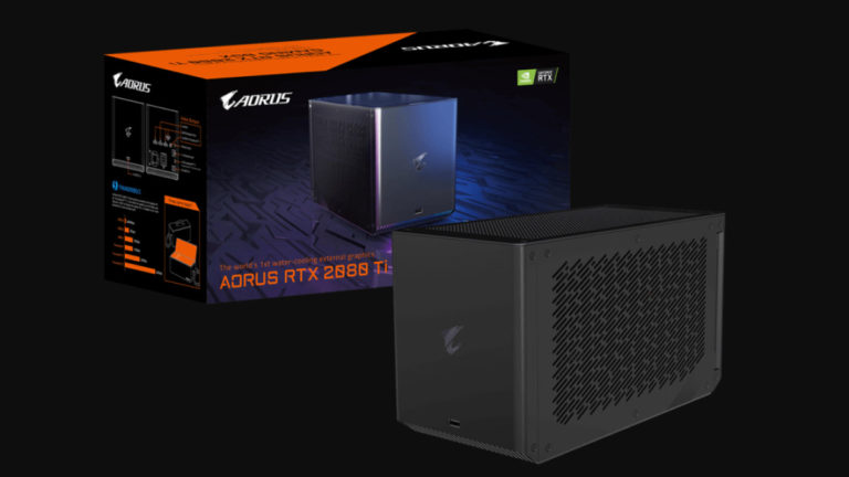 AORUS Releases The World’s First External AIO Water-cooled NVIDIA RTX 2080TI Gaming Box