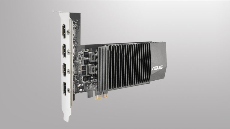 ASUS Launches Budget-Oriented, Kepler-Based GeForce GT 710 with Four HDMI Ports and Passive Cooling
