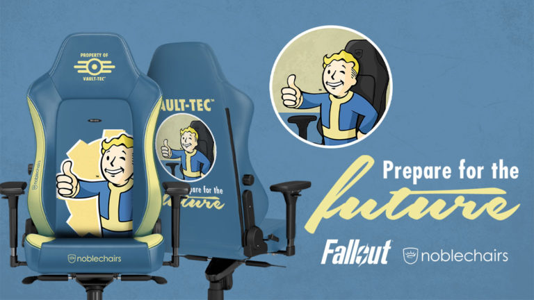 Noblechairs Partners with Bethesda for Gaming Chairs Based on DOOM, Fallout, and Other Franchises