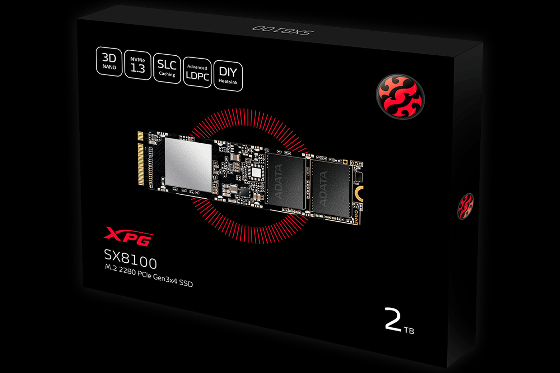 SSD ADATA SXNP 高速高性能 2T