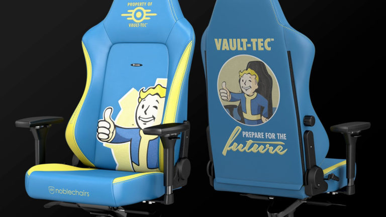 [PR] Noblechairs’s HERO Fallout Vault-Tec Edition Is Now Available to Purchase for 500 Bottle Caps