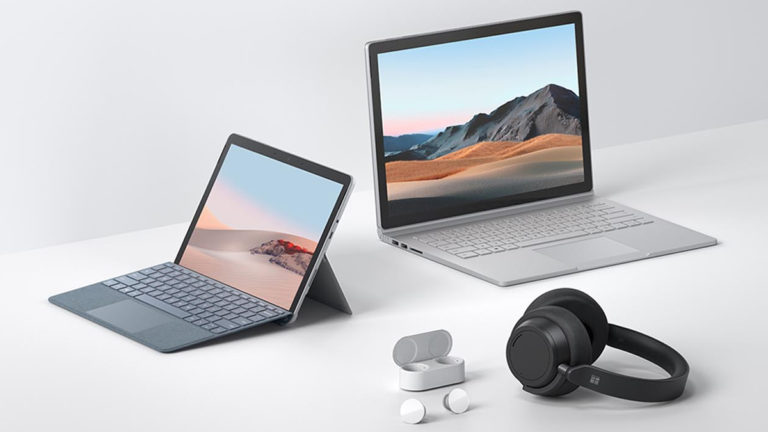 Microsoft Introduces the Surface Go 2, Surface Book 3, Surface Headphones, and Surface Earbuds