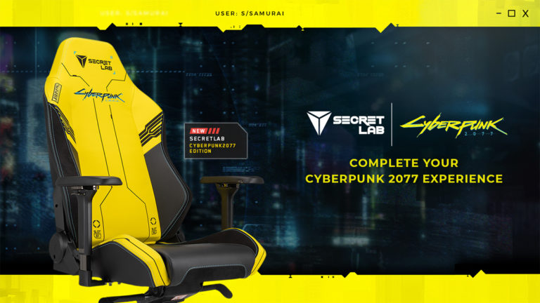 [PR] Secretlab Launches Cyberpunk 2077 Gaming Chair