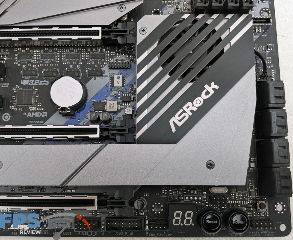 ASRock X570 Creator Motherboard Chipset and Fan