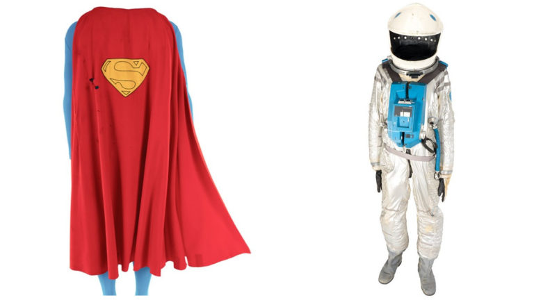 Superman Cape and 2001: A Space Odyssey Spacesuit Sold at Auction