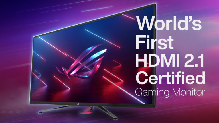 [PR] ASUS ROG Announces World’s First HDMI 2.1-Certified 4K 120 Hz Gaming Monitor