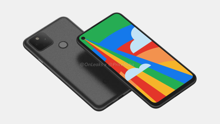 Google Pixel 5 Revealed: 90 Hz Punch-Hole OLED Display, Dual Rear Cameras