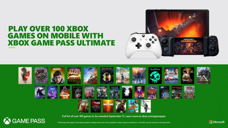 Cloud Gaming Comes to Xbox Game Pass Ultimate on September 15