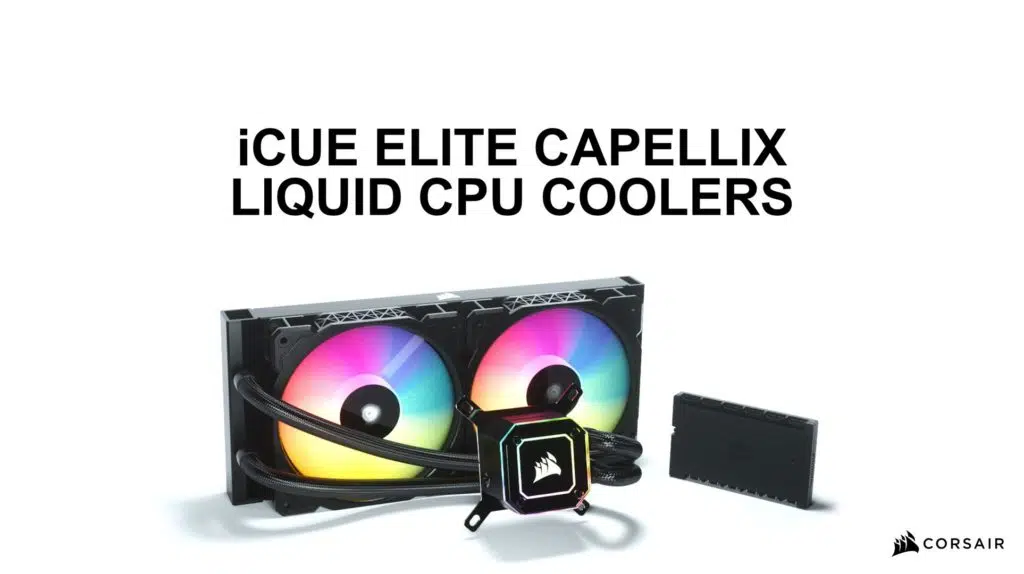 CORSAIR iCUE H100i ELITE CAPELLIX