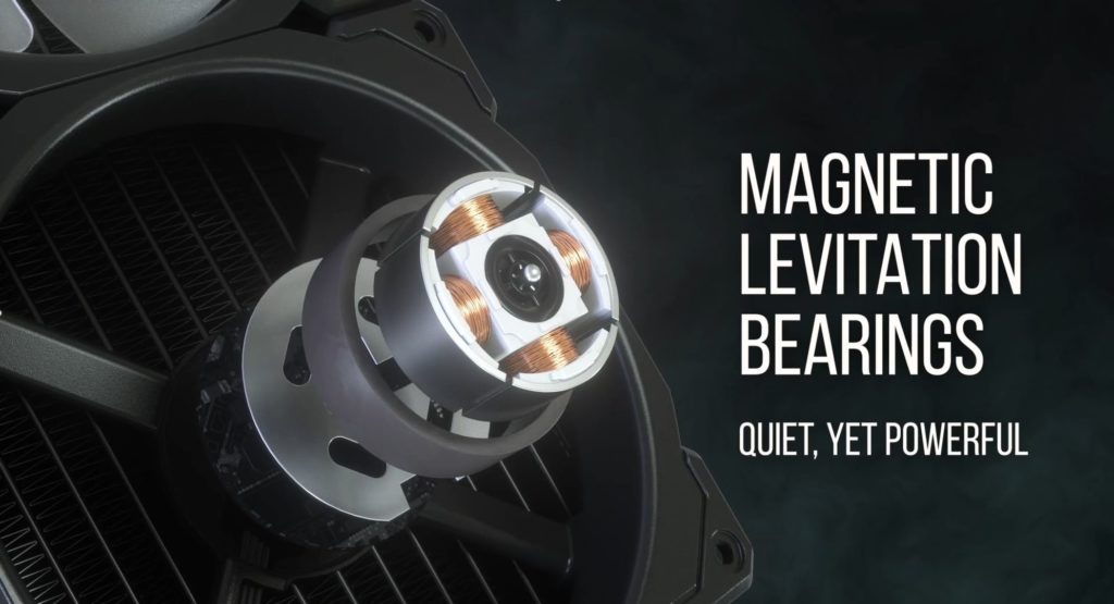 CORSAIR iCUE H100i ELITE CAPELLIX Magnetic Levitation Bearings