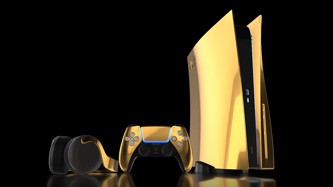 This 24KGold PlayStation 5 Console Will Cost You 10,000