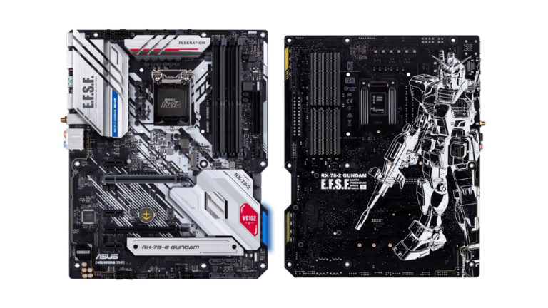 ASUS x GUNDAM Lineup Includes $2,499 GeForce ROG Strix RTX 3090, $1,499 Motherboards, and More