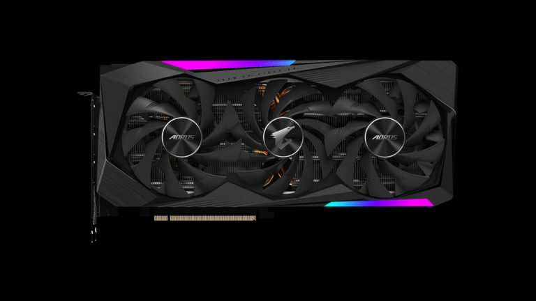 GIGABYTE’s AORUS GeForce RTX 3070 Comes with an LCD Monitor and Six Outputs