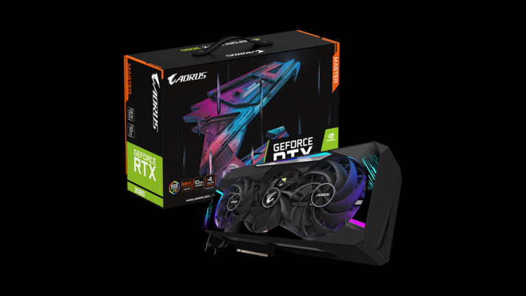 GIGABYTE Launches AORUS GeForce RTX 30 Series GPUs with MAX-Covered Cooling, LCD Monitor