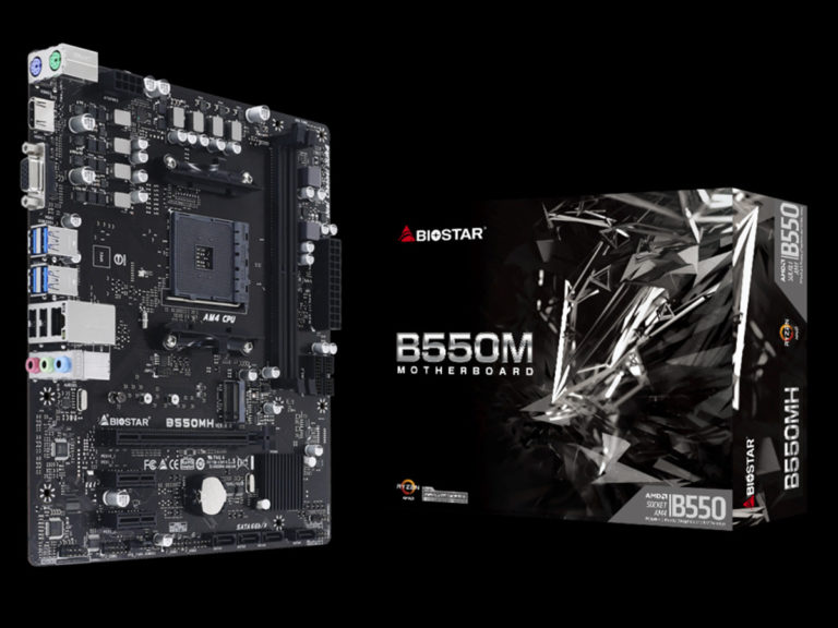 BIOSTAR B550MH Motherboard Review