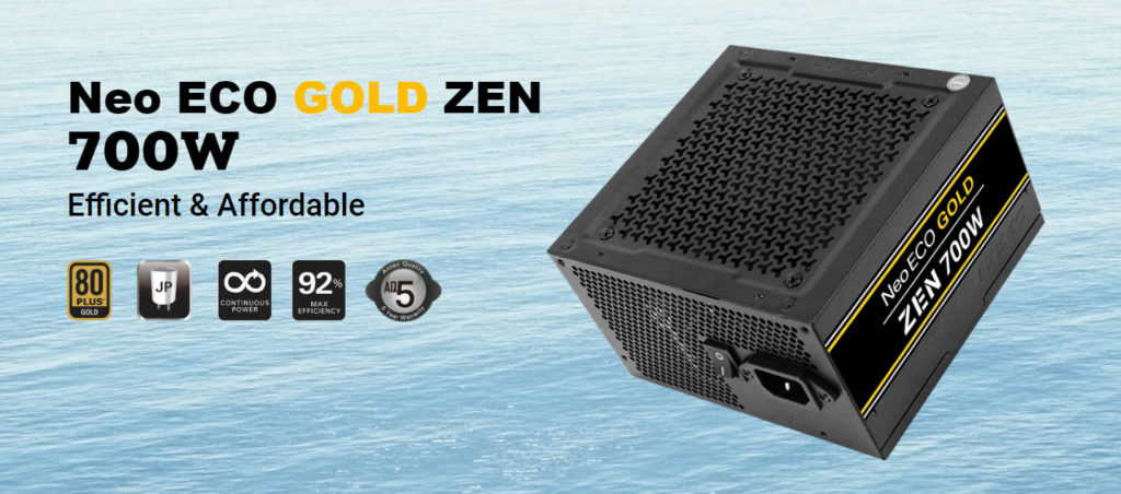 Antec Neo ECO Gold ZEN 700W Power Supply Advert