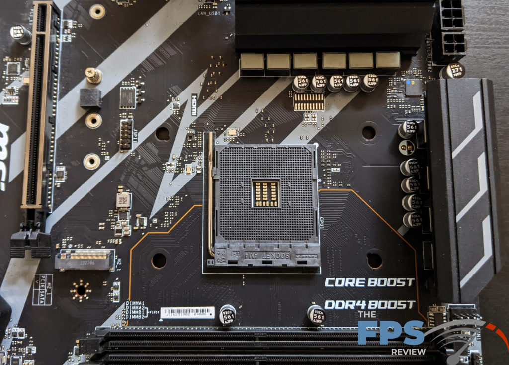 MSI X570-A PRO Motherboard CPU Socket