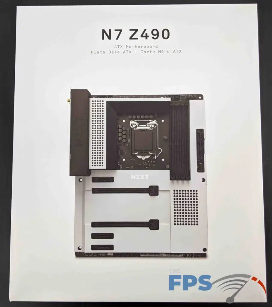 NZXT N7 Z490 Motherboard Box