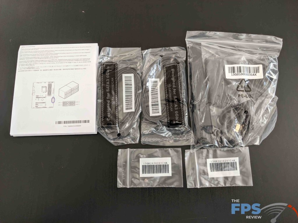 NZXT N7 Z490 Motherboard Box Contents