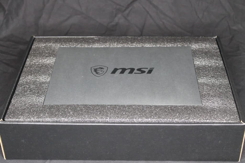 MSI GeForce RTX 3070 GAMING X TRIO Inside Box View
