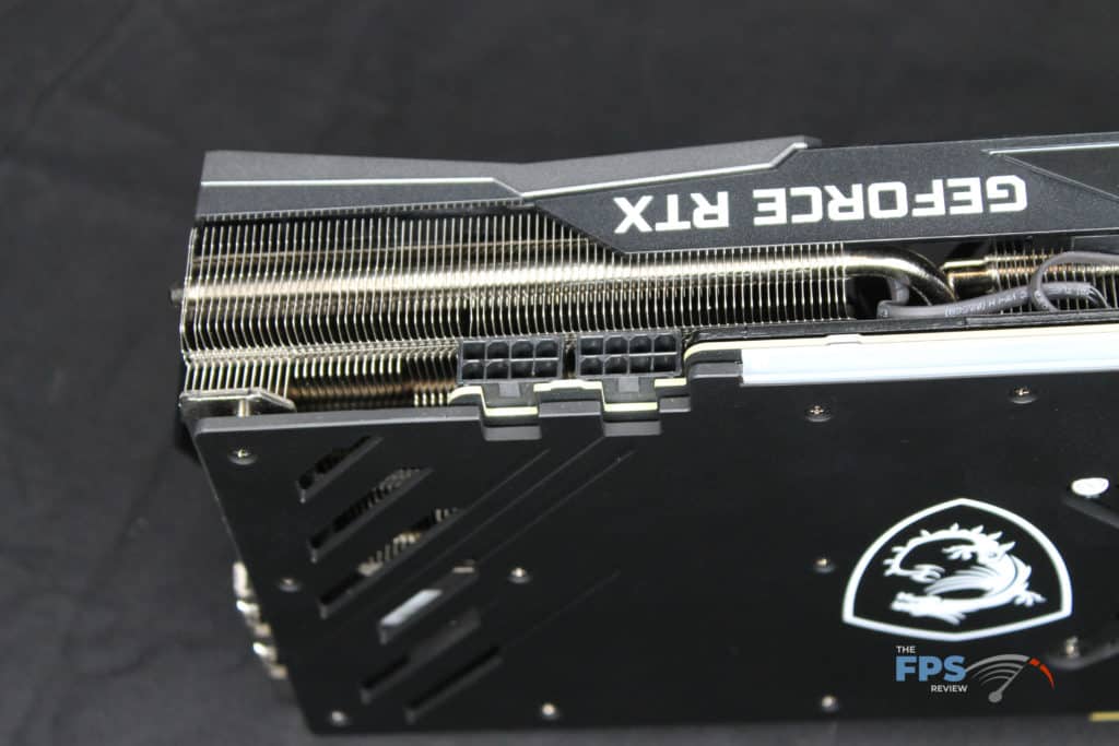 MSI GeForce RTX 3070 GAMING X TRIO Power Connector View