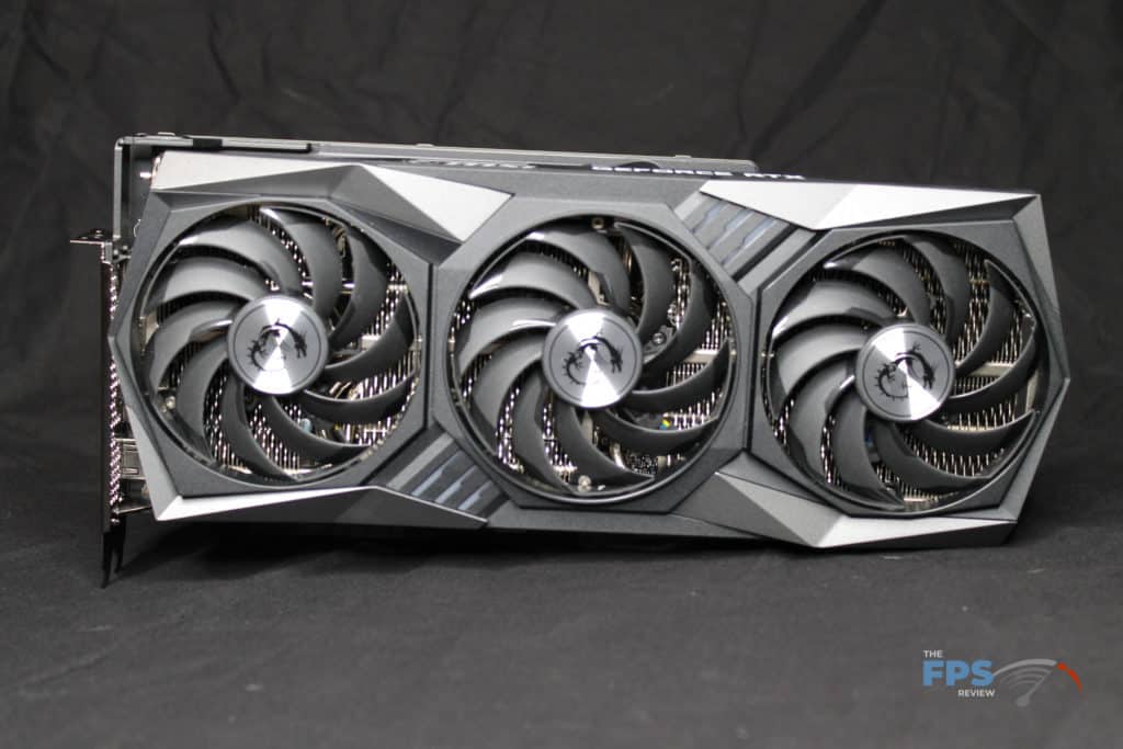 MSI GeForce RTX 3070 GAMING X TRIO Front View