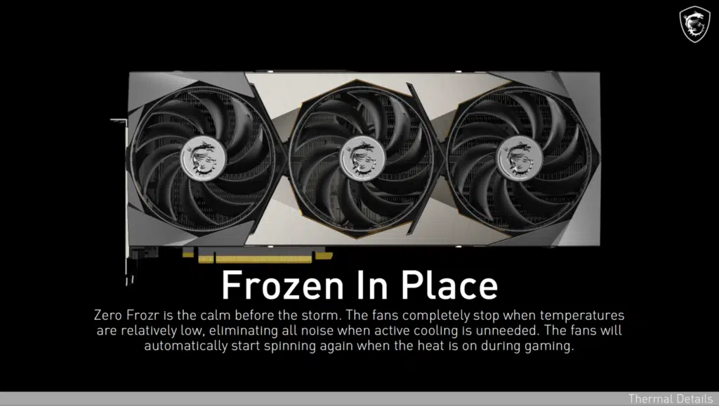 MSI GeForce RTX 3080 SUPRIM X Product Marketing Information from MSI