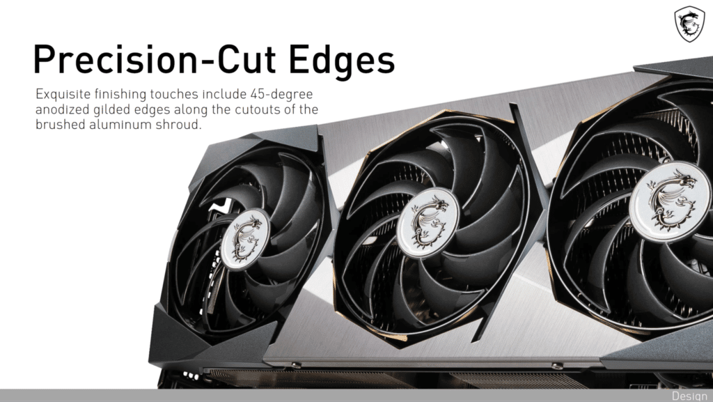 MSI GeForce RTX 3080 SUPRIM X Product Marketing Information from MSI